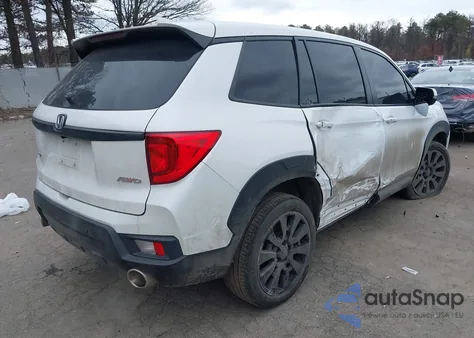 2023 Honda Passport Awd Ex-L из США, поврежденный, VIN 5FNYF8H53PB024286